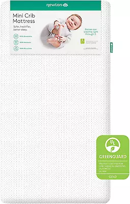 Newton Baby Mini Crib Mattress 24  X 38  - 100% Breathable Proven To Reduce Suff • $204.24