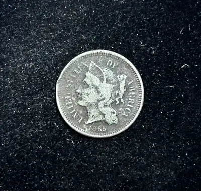 $5.50 • Buy 1865 - 3 Cent Nickel