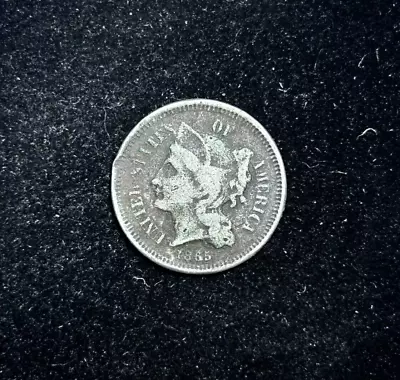 $5.50 • Buy 1865 - 3 Cent Nickel