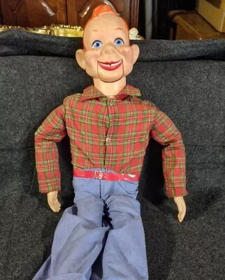 Vintage 1972 Howdy Doody Ventriloquist Dummy 30” Eegee With Head Stick Trigger • $140