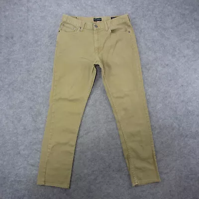 Bullhead Jeans Men's 34x34 Tan Medium Wash Straight Leg Jeans • $19.95