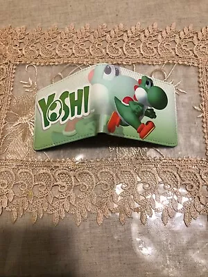 Super Mario Yoshi Luigi Pu Bill Fold Wallet #2 • $14.99