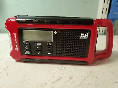 Midland Er210 Emergency Crank Weather Radio W/usb Charger Flashlight Am/fm Radio • $40