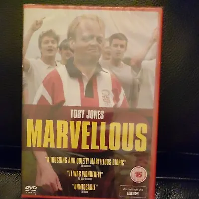 £4.49 • Buy Marvellous DVD _ Toby Jones As Neil Baldwin(Stoke City) BBC Biopic,New & Sealed 