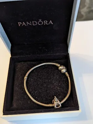 Pandora Charm Bracelet W/ Charm. WITH BOX • $39.99