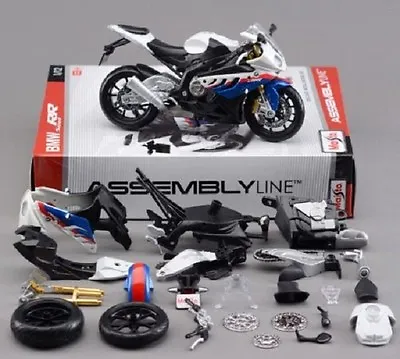 Maisto 1:12 BMW S1000RR 39191 Assemble DIY Motorcycle Bike Model Toy New In Box • $31.97