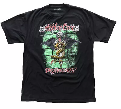 Motley Crue Men’s Official Merchandise Dr Feelgood Black T Shirt L • $20