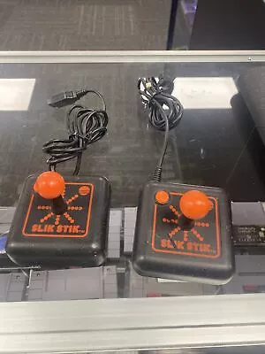 $41.96 • Buy 2X Suncom Slik Stik Joystick Controller For Atari 2600/Commodore 64 Arcade Stick
