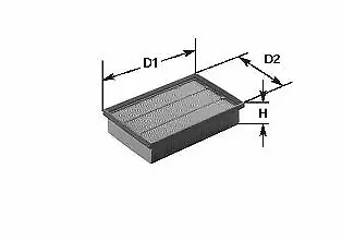 £18.89 • Buy Air Filter For FORD VOLVO:C30,V50,S-MAX,V60 I,KUGA I 1418712 30637444 30757155