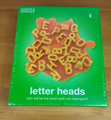 Marks And Spencer Letter Heads Game New Still Sealed • £9.99