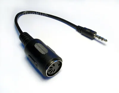 Type A 3.5mm Mini Jack TRS To 5 Pin MIDI DIN Adapter Cable Korg Akai Makenoise  • £5.12