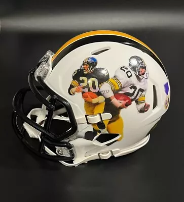 ROCKY BLEIER - PITTSBURGH STEELERS Art Riddell NFL Speed Mini Football Helmet • $59.95