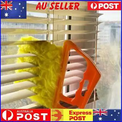 $8.29 • Buy Window Blinds Cleaning Brush Air Conditioner Shutter Dust Cleaner (Orange)