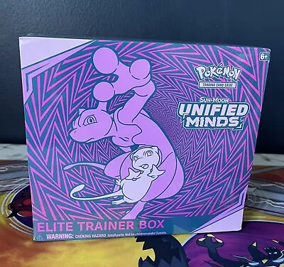 Pokemon TCG - Unified Minds - Elite Trainer Box - Factory Sealed ETB • $400