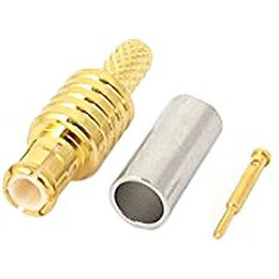 $8.61 • Buy MCX Male Crimp Connector For RFC100 RG316 RG174 Coaxial Cable High Quality Qu
