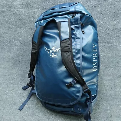 Osprey Transporter 65 Blue Backpack Convertible Duffle Travel Bag Hiking Pack L • $99.99