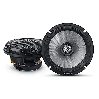 Alpine R2-S65 6.5  R-Series High-Resolution Coaxial Speakers Pair • $269.95