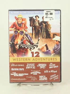 12 Western Adventures New Sealed  DVD  MC5b • $5.50