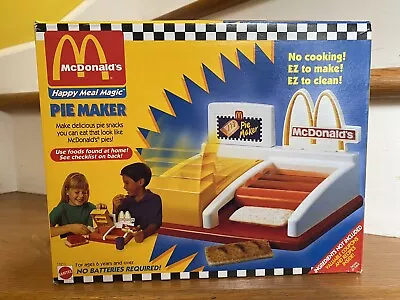 NEW Vintage McDonald's Happy Meal Magic Pie Maker 1993 SEALED NOS • $74.95
