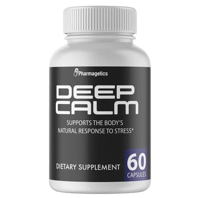 $39 • Buy Deep Calm Natural Response To Stress - 60 Capsules