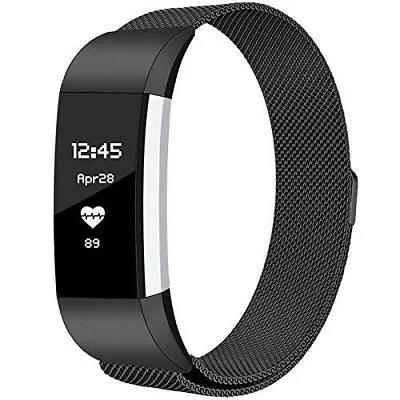 Small/ Large Stainless Milanese Steel Wristband Strap For Fitbit Charge 2 Band • $11.16