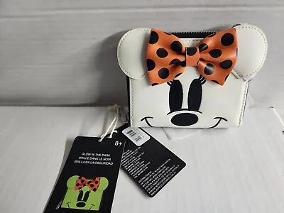 Loungefly Official New Wallet Halloween Minnie Mouse Glow In The Dark • $29.99