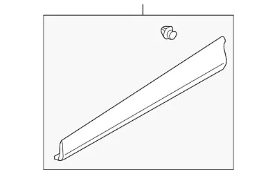 OEM NEW 2017-2019 Mazda CX-5 Door Molding Garnish A Front Right KB7W-51-RA0E • $72.43