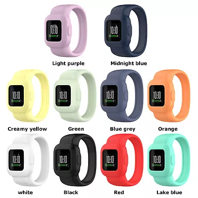 Silicone Watch Strap Wrist Band Replacement For Garmin Vivofit Jr.3 Watch • $9.12