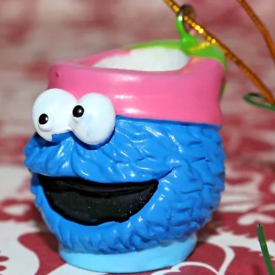 £3.87 • Buy Sesame Street Cookie Monster Mug 1  Mini Christmas Tree Ornament Kurt Adler 2006