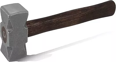 2.2LB Forging Square Hammer For Farrier Bladesmithing Blacksmith Anvil Knife • $115.48