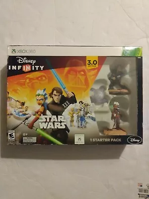 Disney Infinity 3.0 Edition Star Wars Starter Pack Xbox 360 Kids Game Bundle Set • $19.18