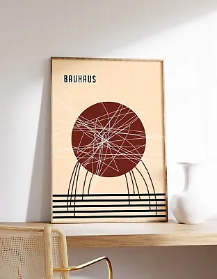 Bauhaus Exhibition Poster Bauhaus Print Geometric Art Print Living Room Decor • $155