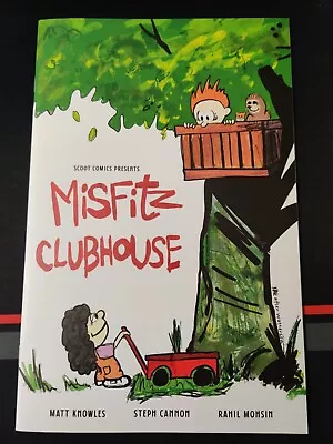 Misfitz Clubhouse #1 - ComicTom 101 Calvin & Hobbes Homage Variant - 2022 Scoot • £2.37