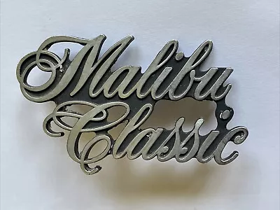 $20 • Buy VINTAGE GM Chevrolet MALIBU CLASSIC GRILLE EMBLEM