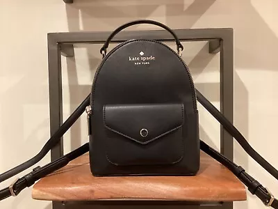 Stunning Kate Spade Black Backpack Excellent Condition • £42