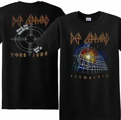 Vintage 1983 Def Leppard Pyromania Tour Concert Rock Band T-Shirt Unisex S-3XL • $19.99