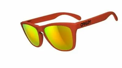 NEW Oakley Limited Edition Frogskins - Mesa Orange / Fire Iridium 24-344 • $114.95