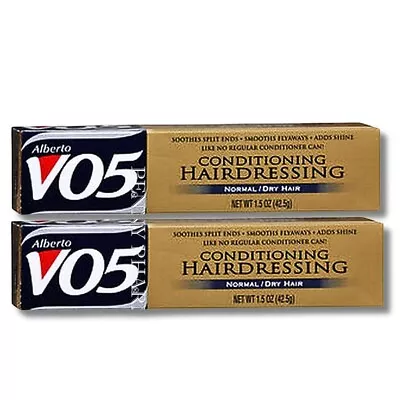 VO5 Conditioning Hairdressing For Normal/Dry Hair 1.5oz Gold (2 Tubes) • $16.89