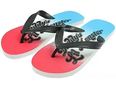 DC Comics Suicide Squad Daddy's Lil Monster Unisex Flip Flops (5/6) White • $8.95