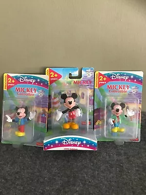 Disney Fisher Price Mickey Mouse  Lot Of 3 Collectible Preschool  • $8.95