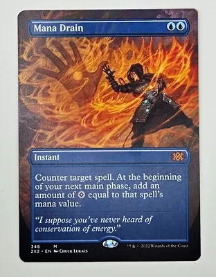 MTG Magic The Gathering Mana Drain (348/686) Double Masters 2022 NM • $58