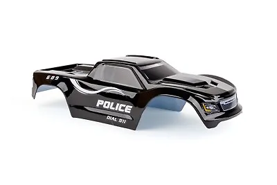 Custom Body Police Style For V2 WideMaxx Traxxas Maxx 1/10 4WD Truck Shell Cover • $32.96