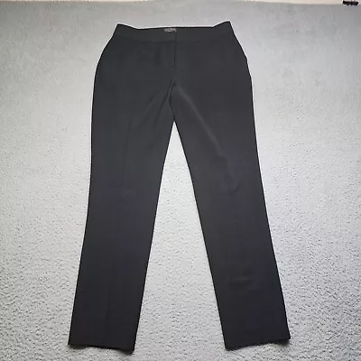 Vince Camuto Pants Womens Size 4 Black Dress Pant Flat Front Straight Leg • $13.95