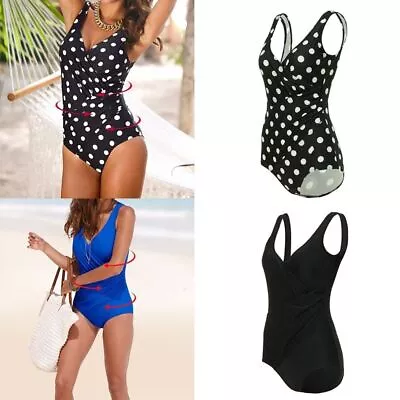 Bikini Monokini Padded Swimsuit Swimwear Monokini Swimming Costume Beachwear • $16.87