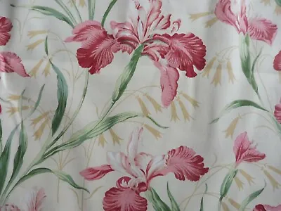 £23.95 • Buy Jane Churchill Fabric Iris - Stunning Floral