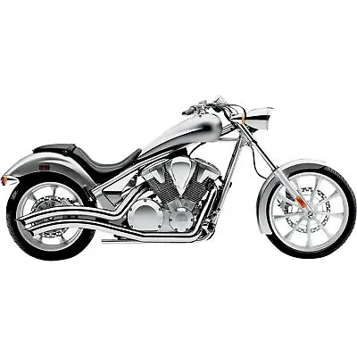 Cobra Speedster Swept Exhaust - Chrome - VT1300 1233 • $913.25