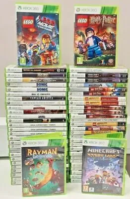 Xbox 360 Games For Children Kids Choose A Game Or Bundle Up LEGO SONIC DISNEY • $59.69