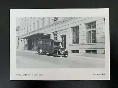 Meier And Frank Delivery Truck - Portland OR. Postcard • $6.95