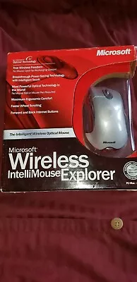 Microsoft Wireless IntelliMouse Explorer IntelliEye MO3-00001 M03 X08-70356 LOOK • $75