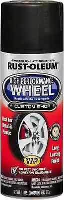 Rust-Oleum 248927 Automotive High Performance Wheel Spray Paint 11 Oz. Steel • $12.58